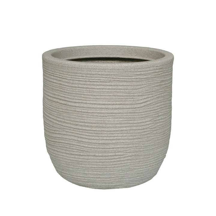 TELCOM - Vaso Conchino Shabby Corda Linea Vasar Class Collection - h43,5 cm diametro 45cm