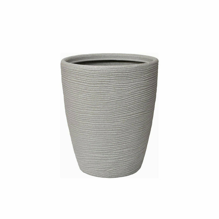 TELCOM - Vaso Tronco Conico basso Shabby Corda Linea Vasar Class Collection - h36 cm diametro 30 cm