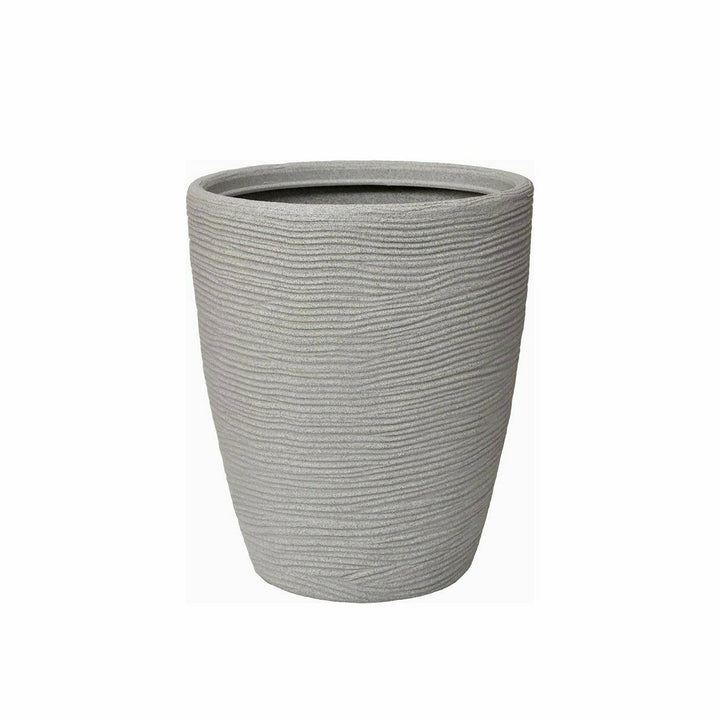 TELCOM - Vaso Tronco Conico basso Shabby Corda Linea Vasar Class Collection - h44 cm diametro 37 cm