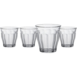 DURALEX - Bicchieri in vetro da tavola Picardie 25 cl - set 4 pezzi