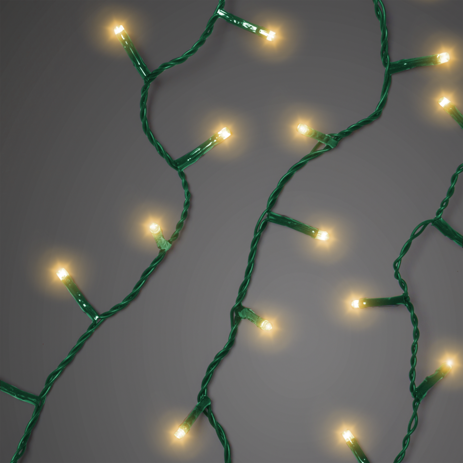 DICTROLUX - Catena Luminosa 96 Led Bianco Caldo - 3,84 metri