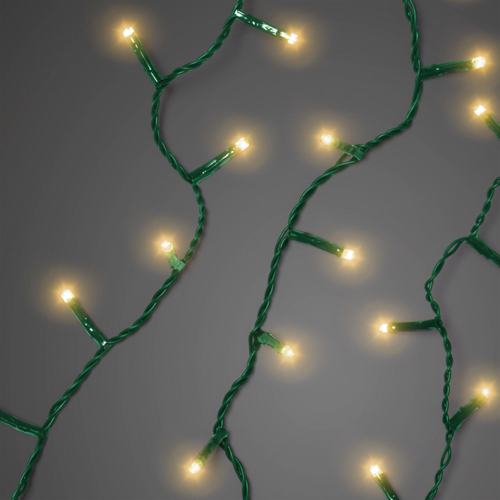 DICTROLUX - Catena Luminosa 1000 LED Bianco Caldo 20 metri