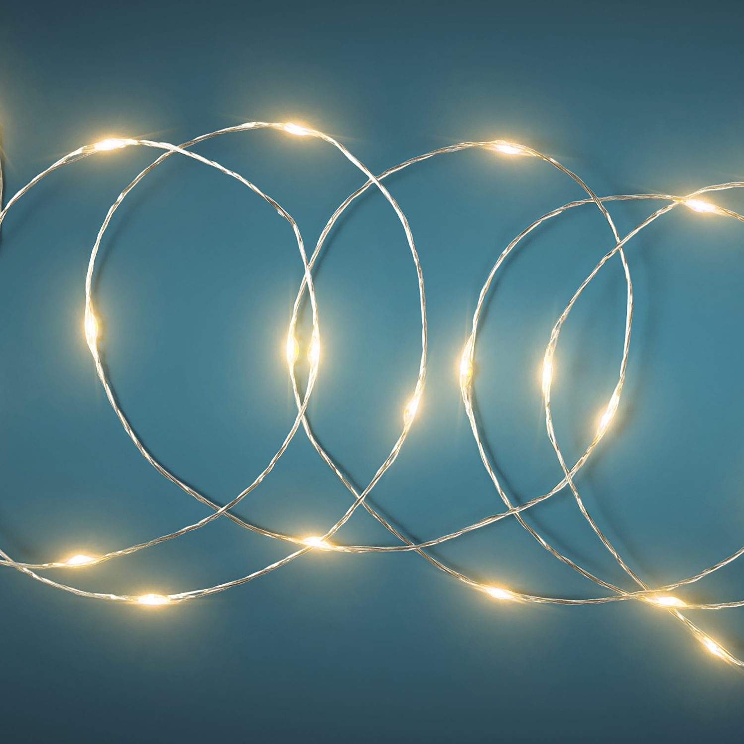 DICTROLUX - Catena Luminosa 1000 microled Bianco Caldo - 50 metri