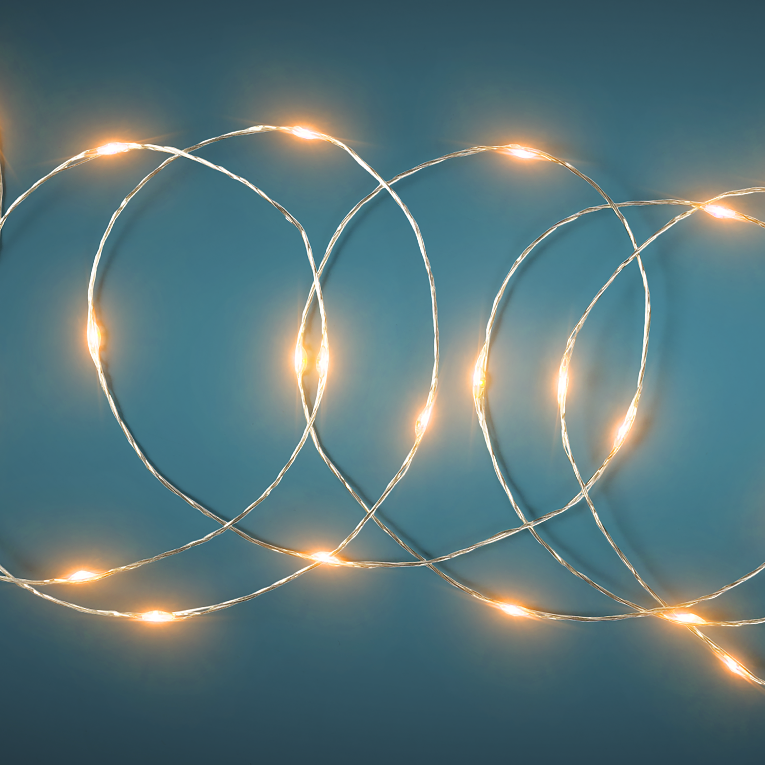 DICTROLUX - Catena Luminosa 300 microled Oro 22,5 metri