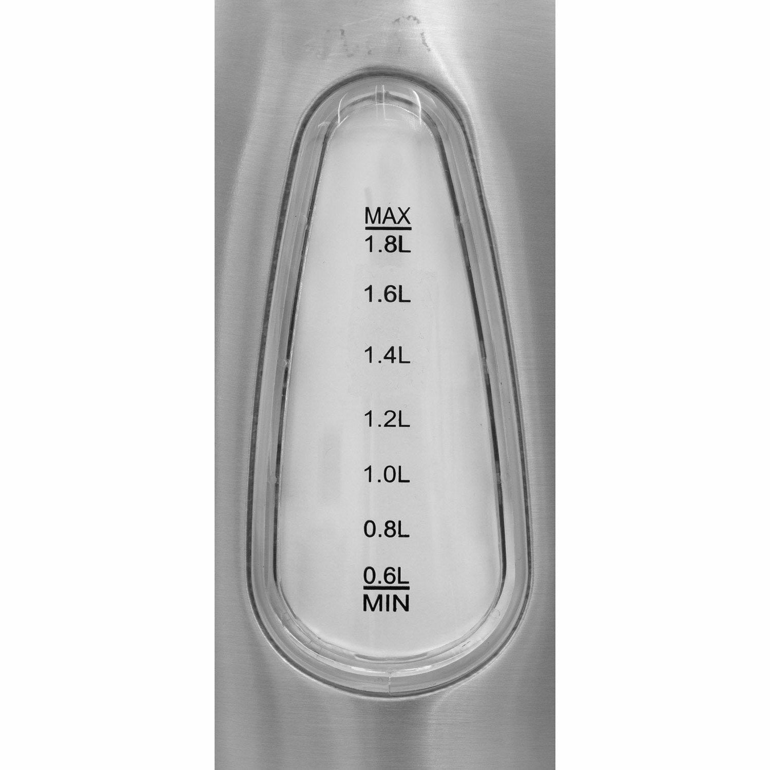 DICTROLUX - Bollitore Elettrico in acciaio inox Water Steel 1,8 Litri 2200 Watt