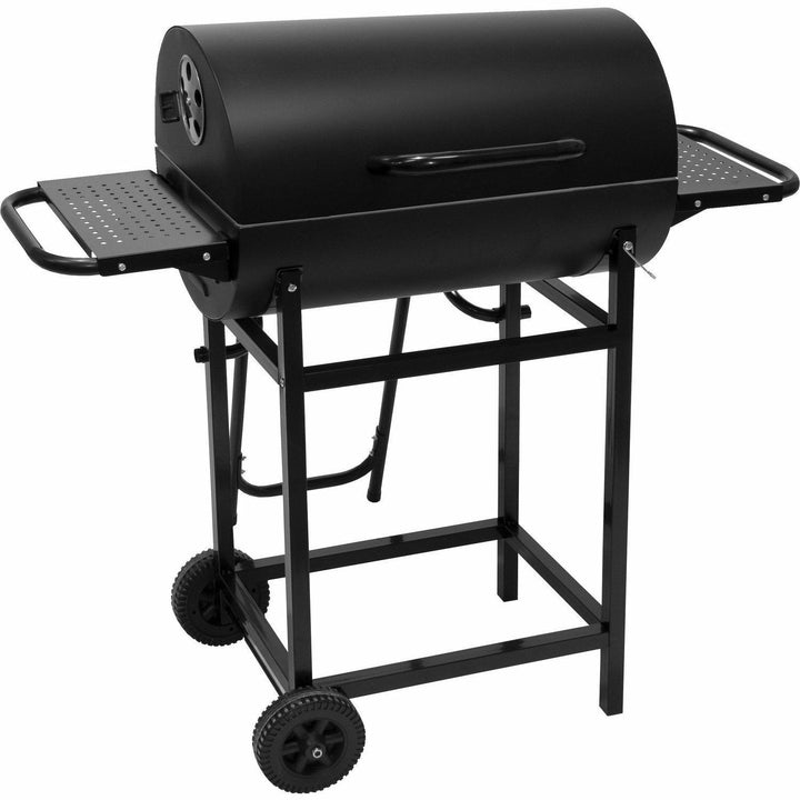 GUSTO CASA - Barbecue con coperchio a doppia griglia h97x107,5x46 cm