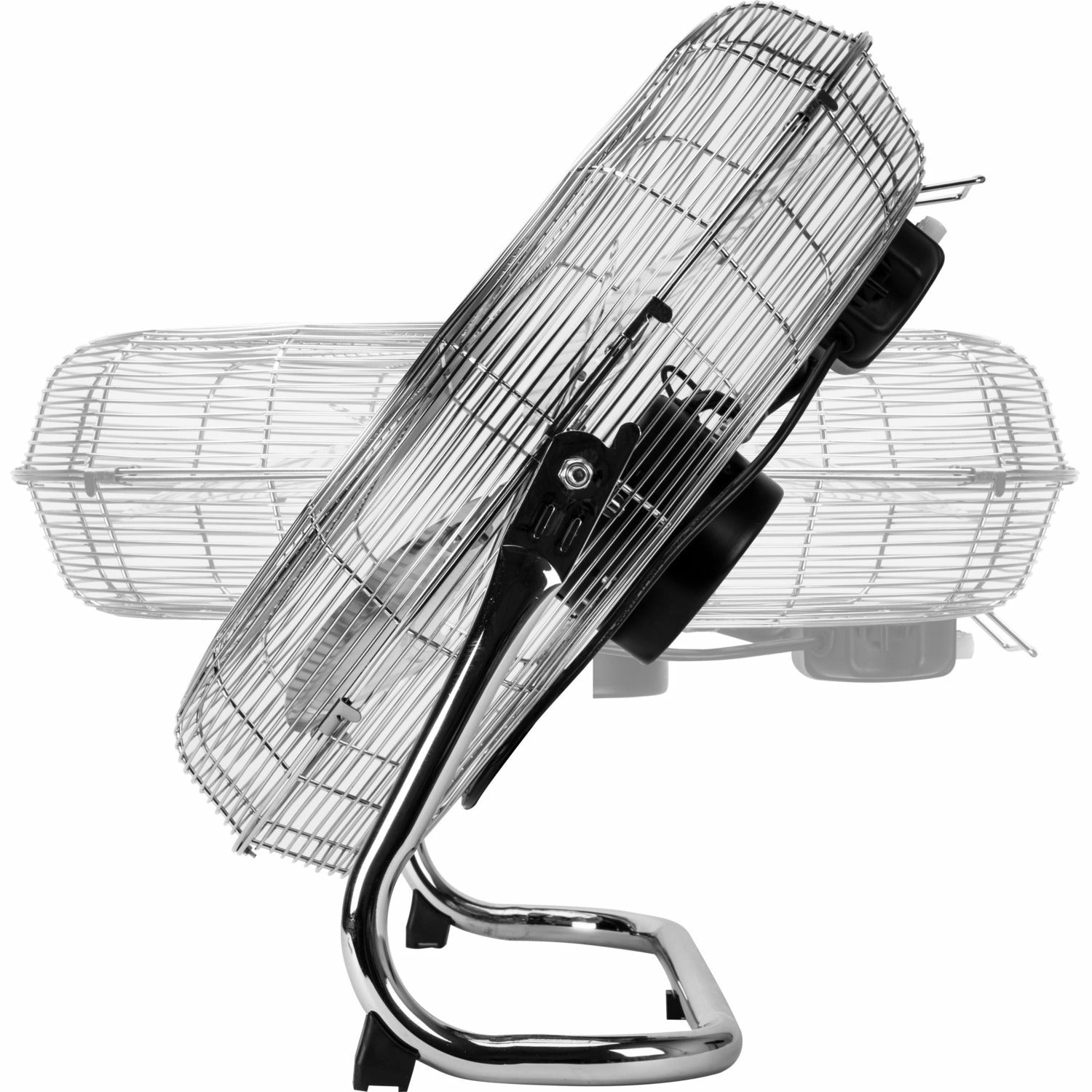 DICTROLUX - Ventilatore da pavimento Silver Steel 120 Watt