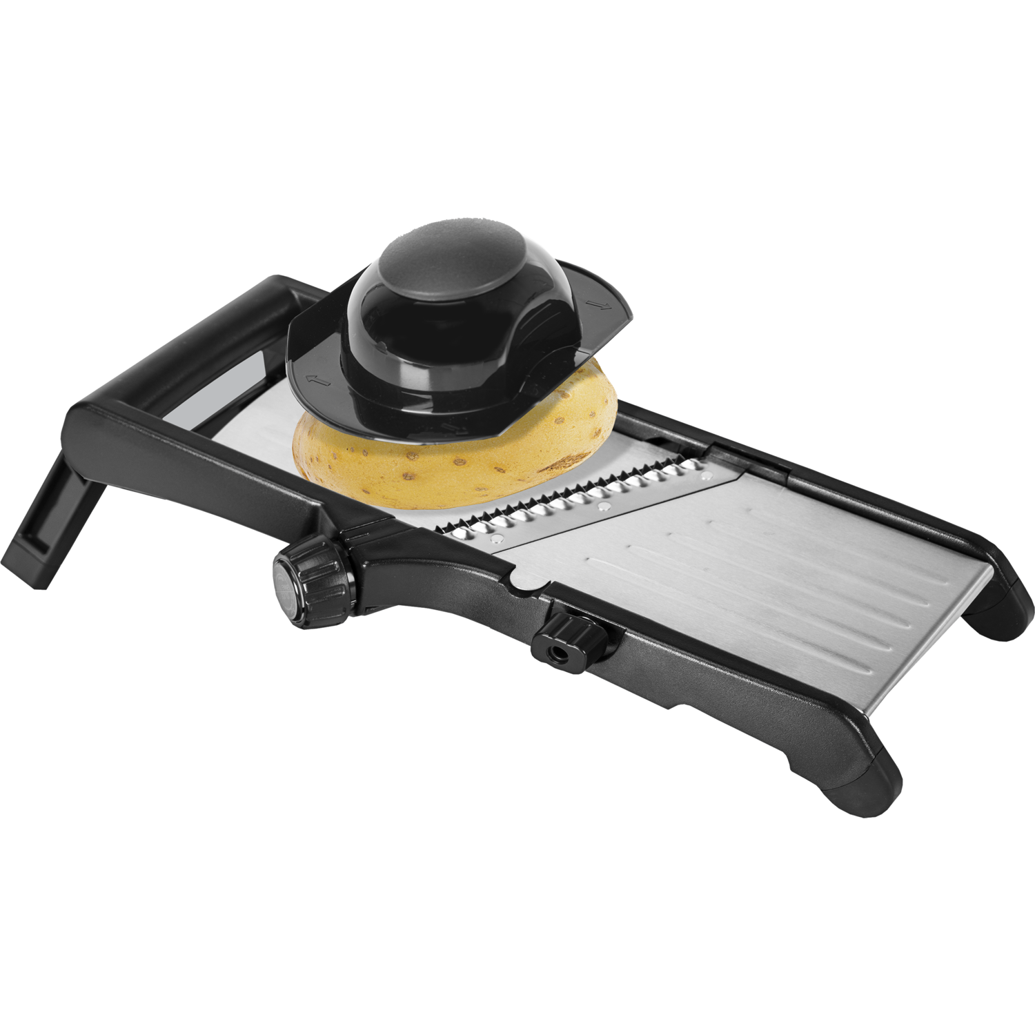 GUSTO CASA - Mandolina 4 in 1 regolabile