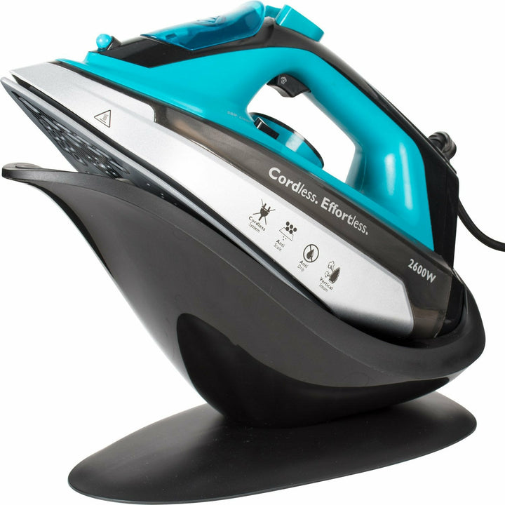 DICTROLUX - Ferro da stiro a vapore Steam Cordless 2 in 1 2600 Watt