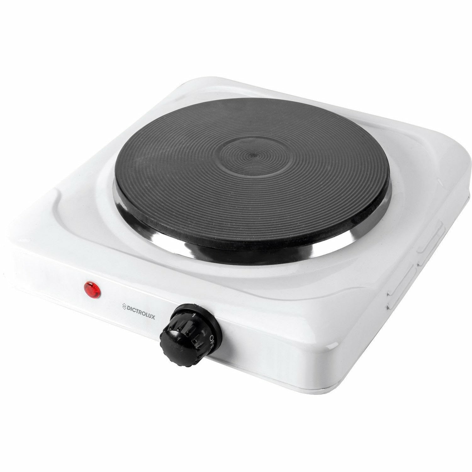 DICTROLUX - Fornello Elettrico con piastra in ghisa 1500 Watt