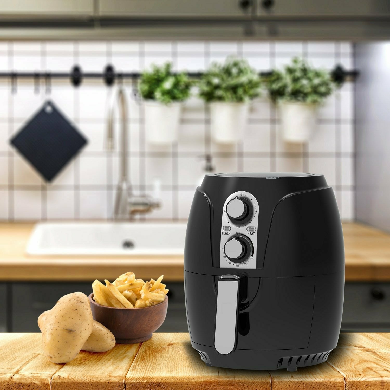 DICTROLUX - Friggitrice ad aria 1,8 litri 1300 Watt