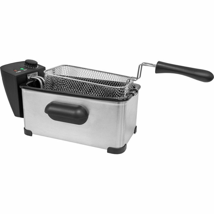 Friggitrice Elettrica CROSSON Doppio Serbatoio 12L 6000W - Acciaio Inox, Scarico Olio - Foto 5